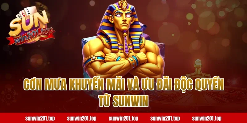 Cơn mưa khuyến mãi và ưu đãi độc quyền từ Sunwin